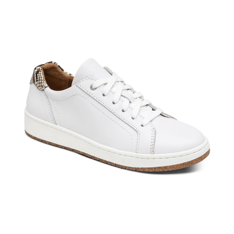 Aetrex Blake Comfort Women's Sneakers White | JEO2190UZ