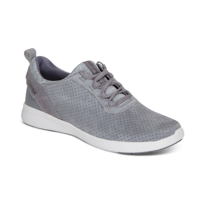 Aetrex Kora Arch Support Women's Sneakers Grey | EFH944AF