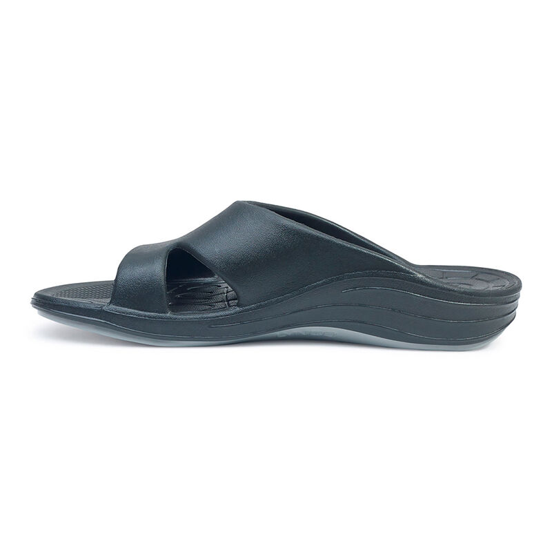 Aetrex Bali Orthotic Women's Slides Black | DNR330ZH