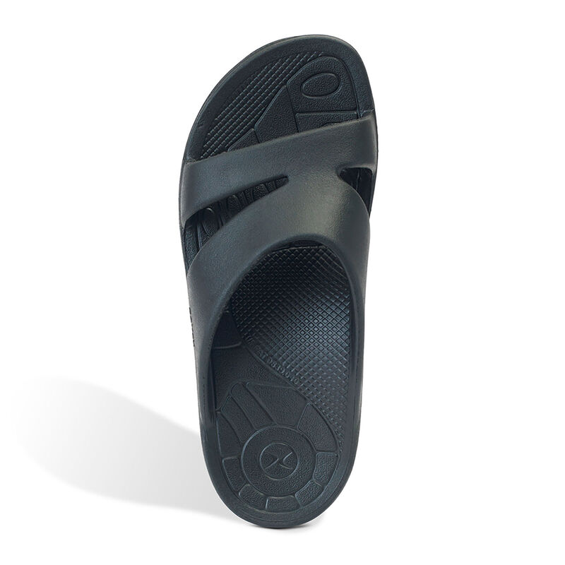 Aetrex Bali Orthotic Women's Slides Black | DNR330ZH