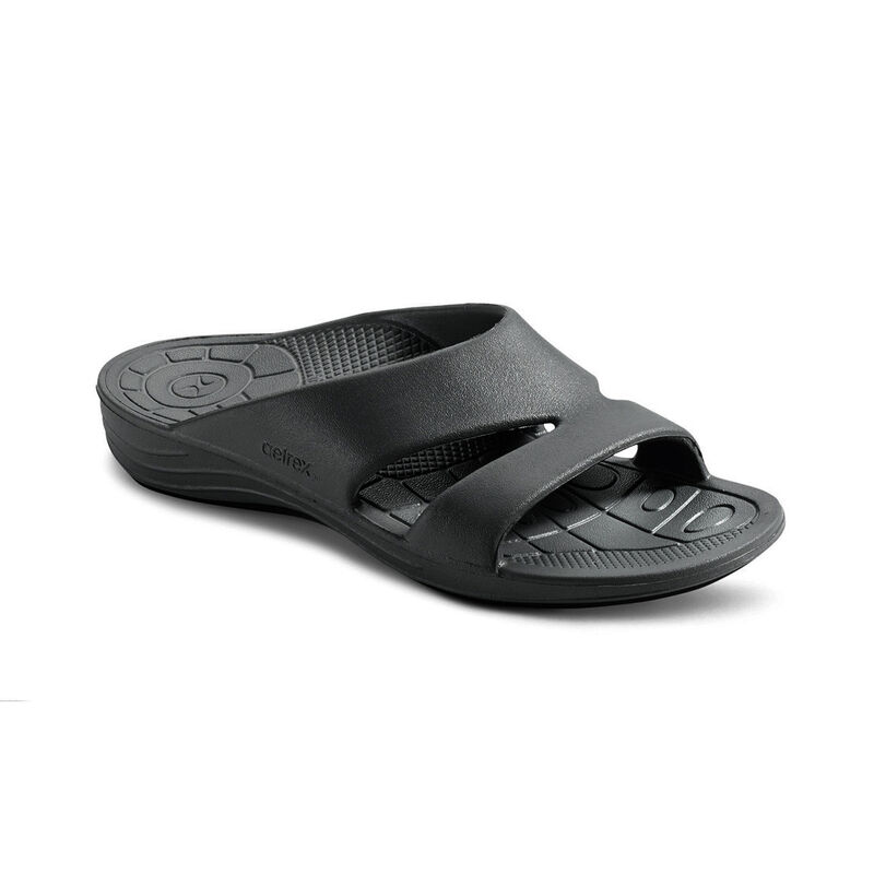 Aetrex Bali Orthotic Women\'s Slides Black | DNR330ZH