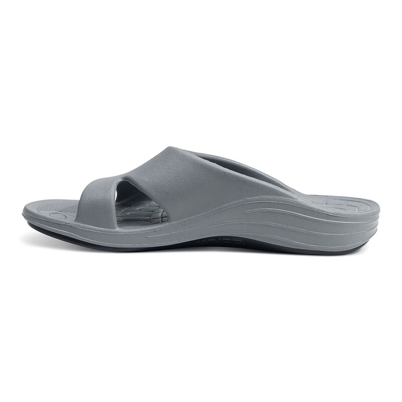 Aetrex Bali Orthotic Women's Slides Grey | EOA4946FQ