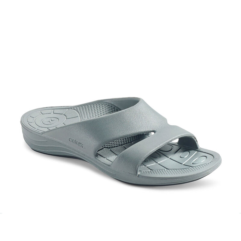 Aetrex Bali Orthotic Women\'s Slides Grey | EOA4946FQ