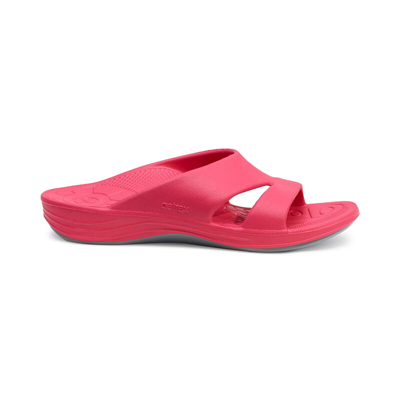 Aetrex Bali Orthotic Women's Slides Pink | DMG2439AR