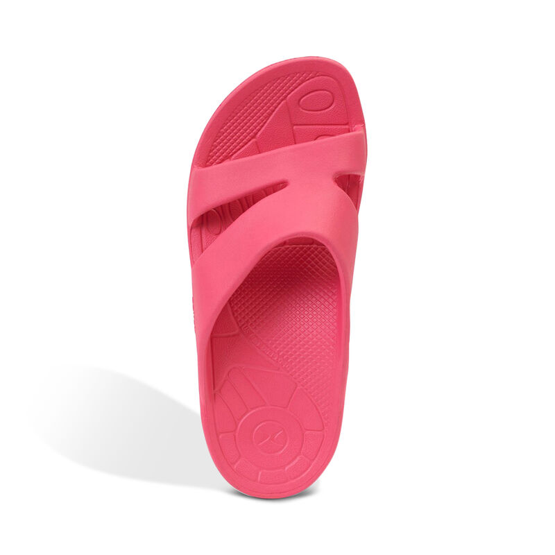 Aetrex Bali Orthotic Women's Slides Pink | DMG2439AR