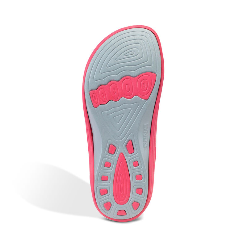 Aetrex Bali Orthotic Women's Slides Pink | DMG2439AR