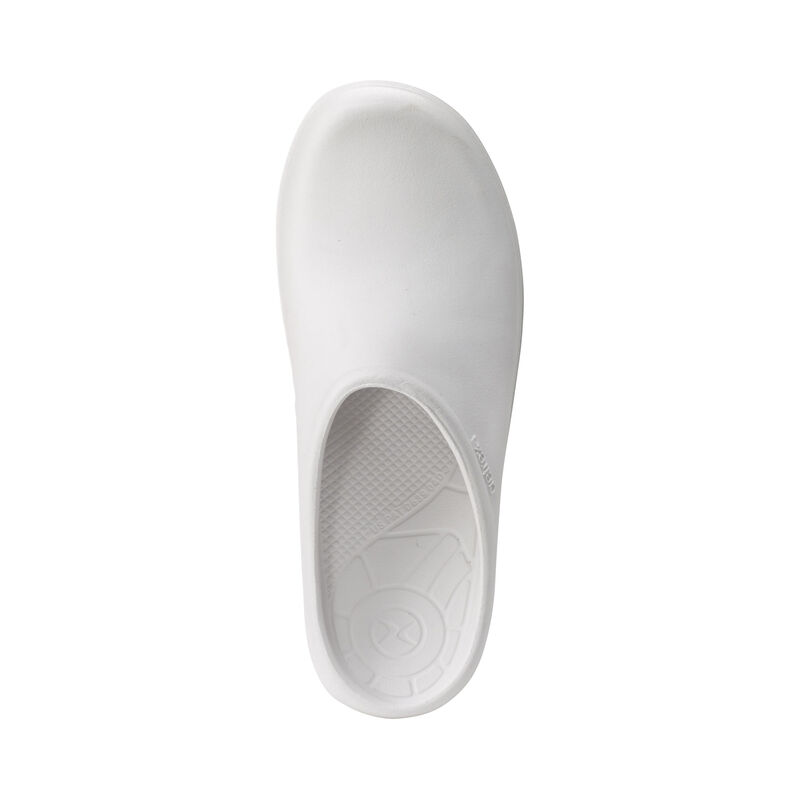 Aetrex Bondi Orthotic Women's Clogs White | FIA2721VZ