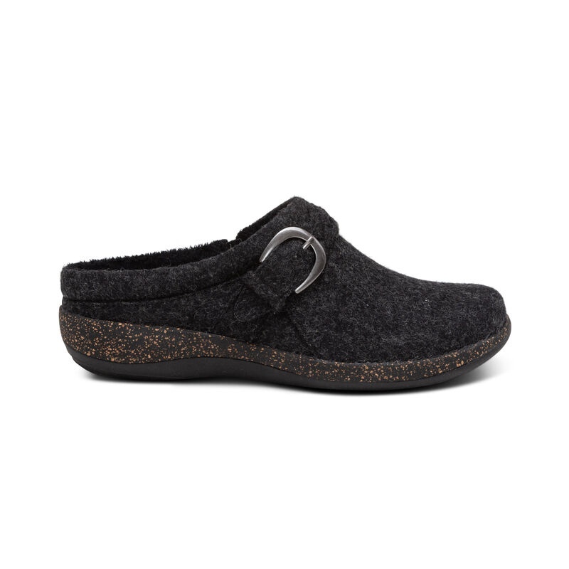 Aetrex Libby Comfort Women's Clogs Black Multicolor | URY8256QW