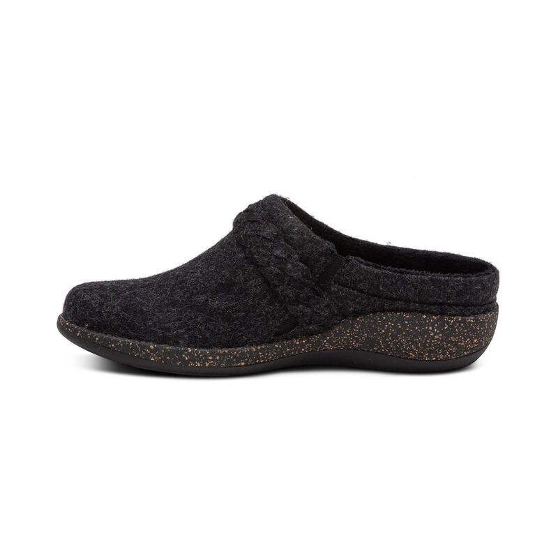 Aetrex Libby Comfort Women's Clogs Black Multicolor | URY8256QW