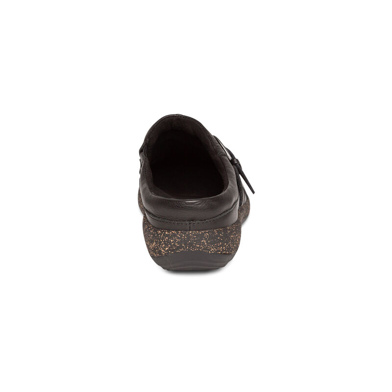 Aetrex Libby Comfort Women's Clogs Black | XHO7150OU